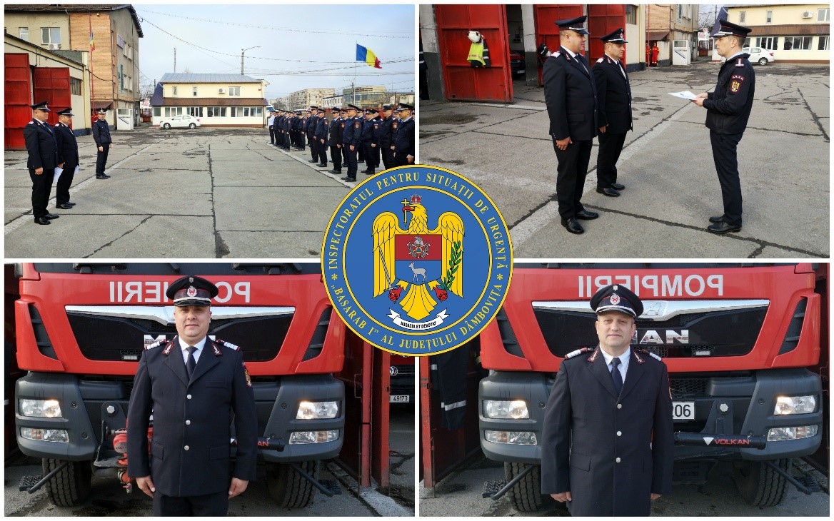 You are currently viewing DOI SUBOFIŢERI DE LA ISU „BASARAB I” DÂMBOVIŢA AU TRECUT IN REZERVĂ