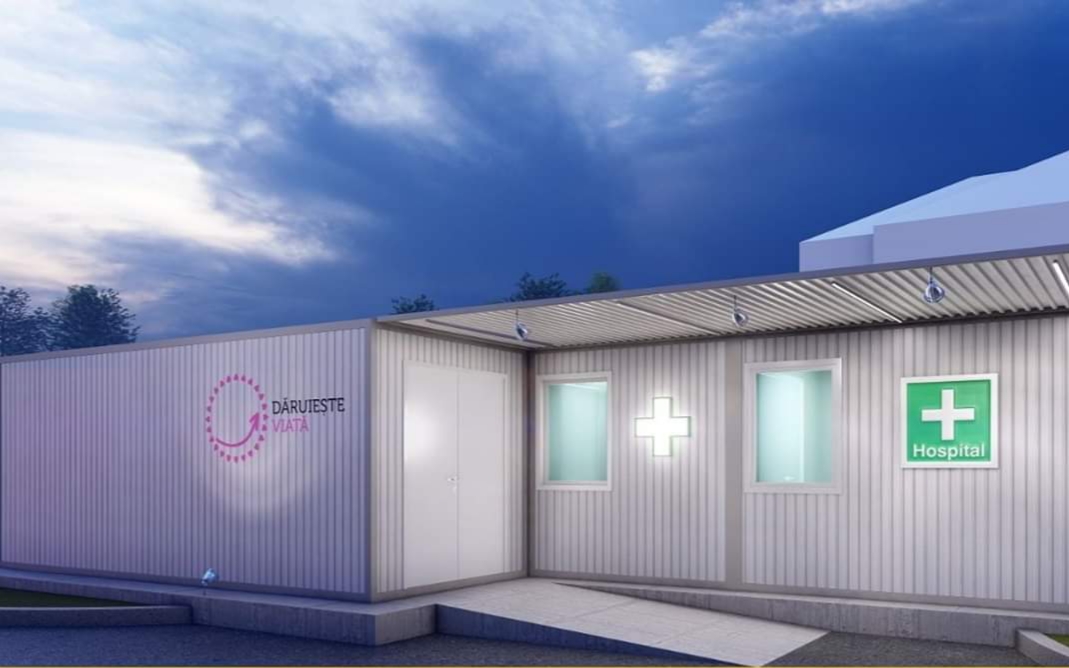 You are currently viewing Asociația,,Dăruiește Viață” ridică un spital modular la spitalul Elias