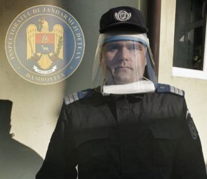 Read more about the article Jandarmii dâmbovițeni sprijiniți cu viziere de protecție