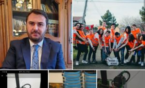 Read more about the article Vicarul eparhial Ionuț Ghibanu alături de elevii de la Carabella, în lupta împotriva COVID-19