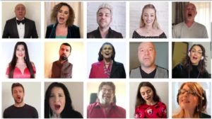 Read more about the article Târgovișteanul Vlad Miriță și alți 99 de artiști ai României cântă Hristos a înviat!