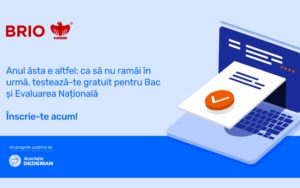 Read more about the article Asociația Dedeman împreună cu platforma Brio.ro  lansează cea mai largă inițiativă națională de testare GRATUITĂ a tuturor elevilor care se pregătesc pentru Bac și Evaluarea Națională