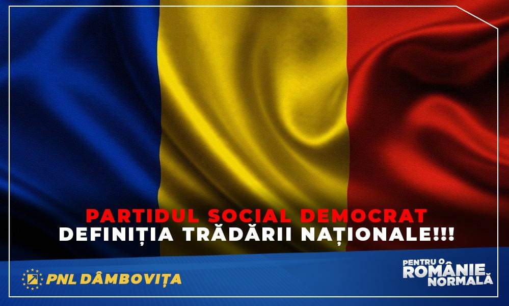 You are currently viewing PNL DÂMBOVIȚA: PSD – DEFINIȚIA TRĂDĂRII NAȚIONALE