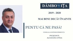 Read more about the article ALEXANDRU OPREA, RAPORT DE ACTIVITATE LA UN AN DE CÂND A REVENIT LA CONDUCEREA CONSILIULUI JUDEȚEAN DÂMBOVIȚA
