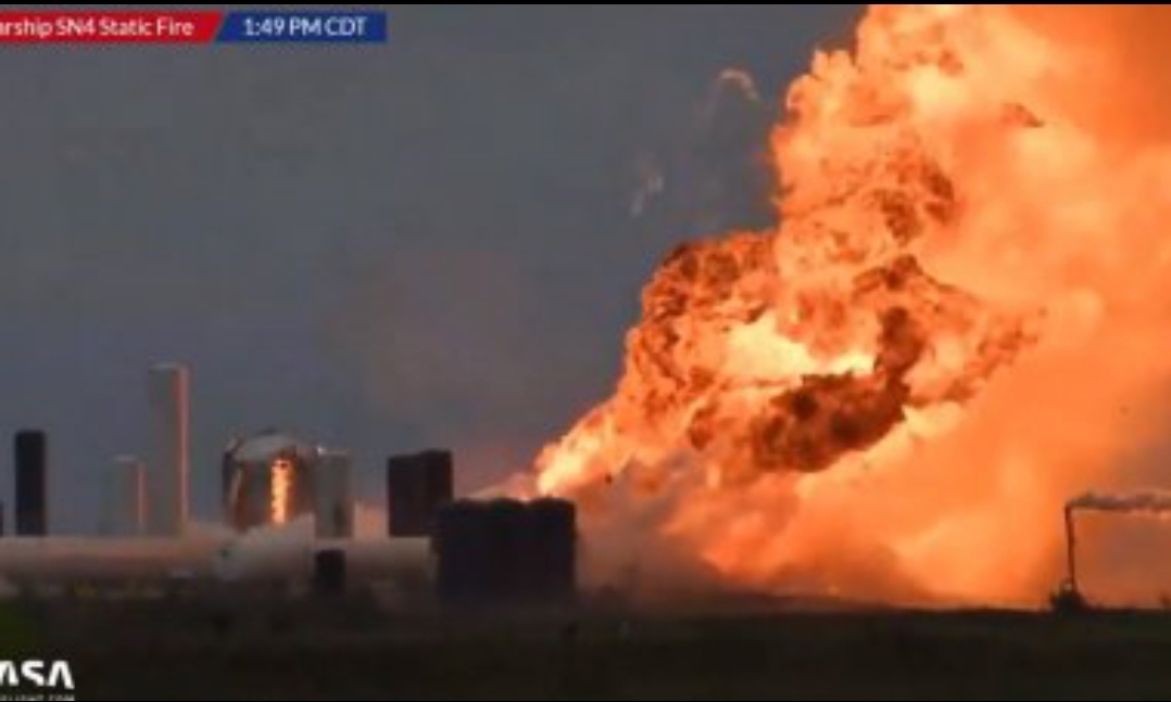 You are currently viewing Video: Nava spațială „Starship” a SpaceX a explodat în timpul unui test transmis în direct