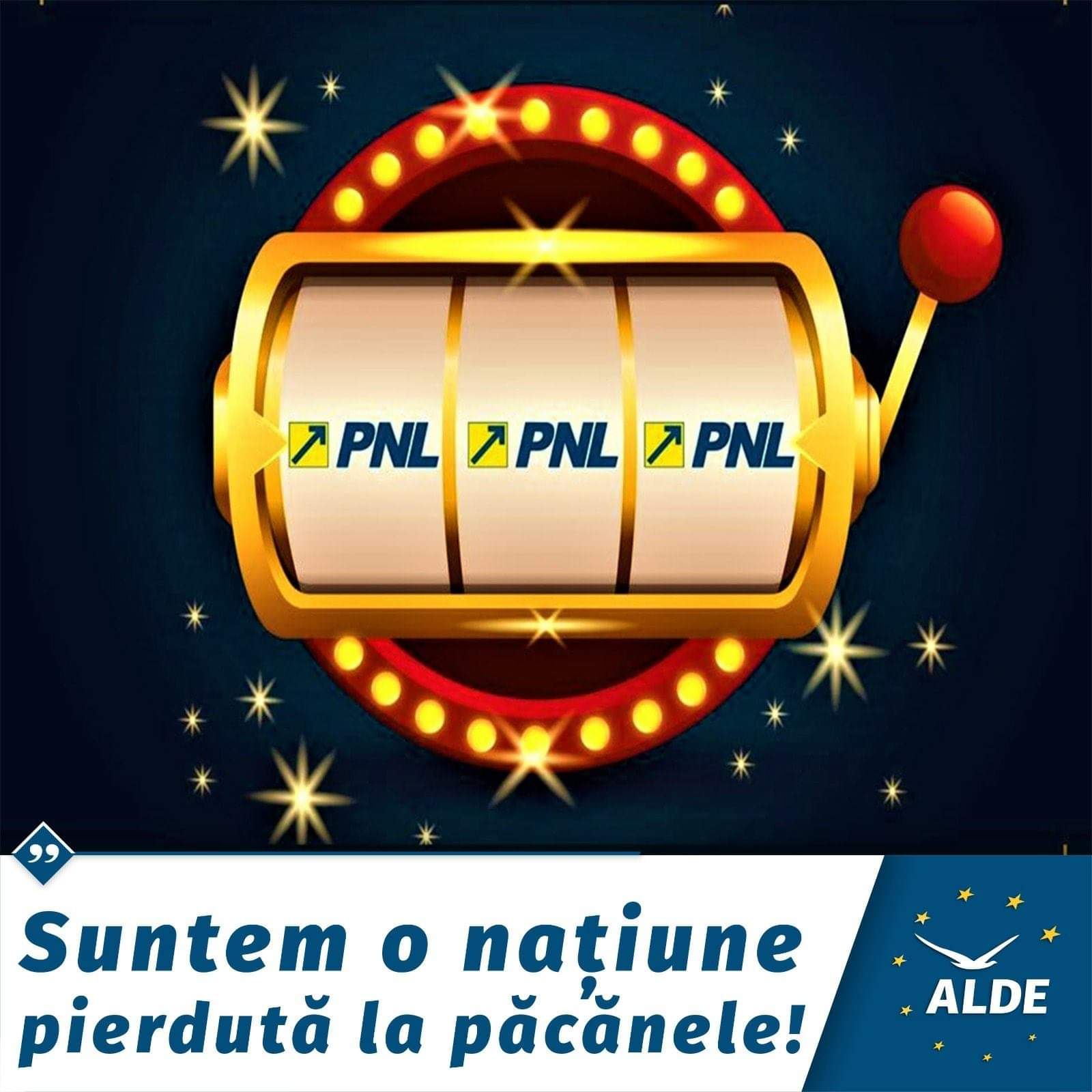 You are currently viewing PETRE IONEL (ALDE): Suntem o națiune pierdută la păcănele!