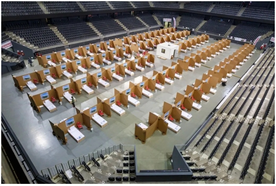 You are currently viewing Spitalul COVID-19 de la Sala Polivalentă din Cluj va fi desfiinţat