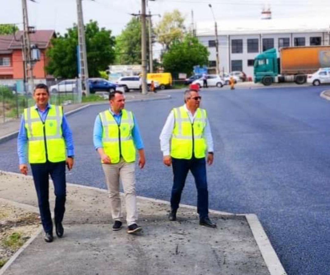 You are currently viewing Strada Aleea Sinaia, de la ieșirea din Târgoviște, tot mai aproape de finalizare!