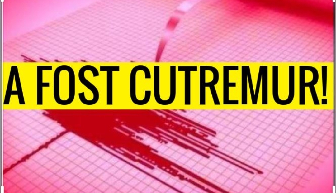 You are currently viewing CUTREMUR ATIPIC ÎN ROMÂNIA! VEZI EPICENTRUL ȘI LOCUL UNDE A FOST RESIMȚIT!