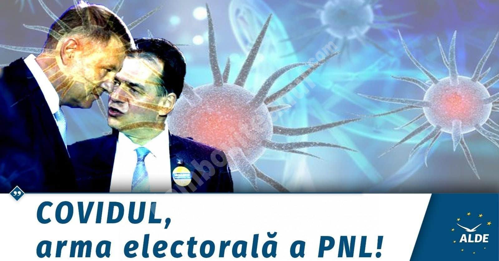 You are currently viewing Petre Ionel (ALDE): Covidul, arma electorală a PNL!