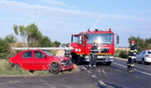 Read more about the article Accident rutier în localitatea Mătăsaru, soldat cu o persoană încarcerată