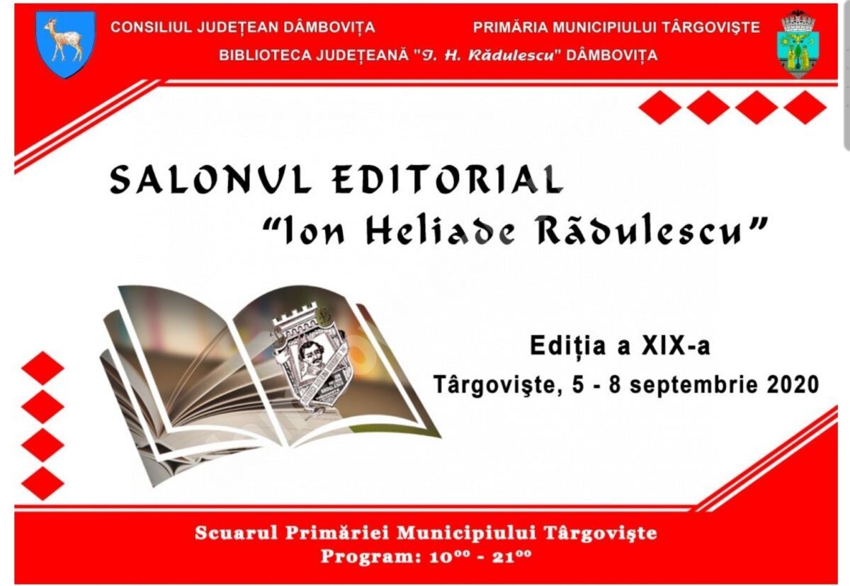 You are currently viewing VEZI OFERTA DE CARTE A CELOR MAI IMPORTANTE EDITURI PREZENTE LA SALONUL EDITORIAL „ION HELIADE RĂDULESCU”!