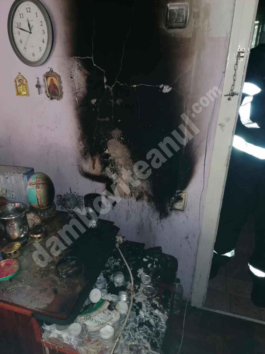 You are currently viewing Incendiu în dormitorul unui apartament din Târgoviște