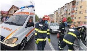 Read more about the article Accident rutier produs în municipiul Târgoviște, cu 3 victime