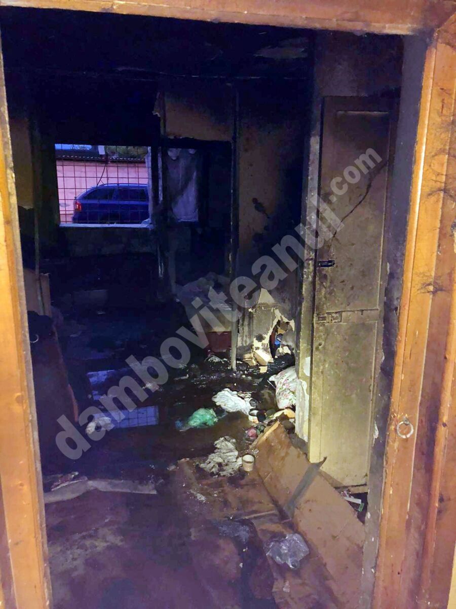 You are currently viewing Incendiu la o garsonieră din municipiul Târgoviște