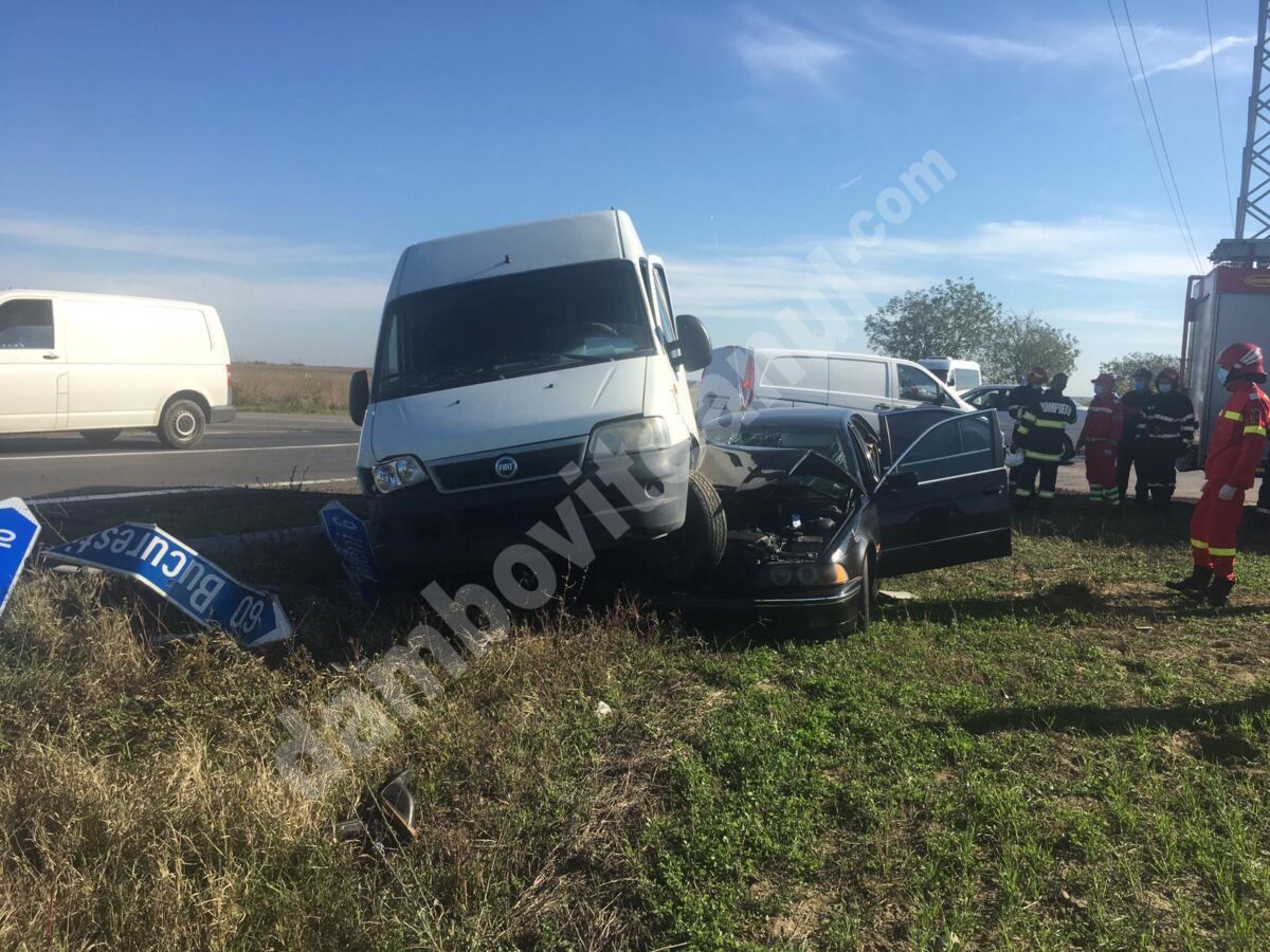 You are currently viewing ACCIDENT PE DN 71, ÎN LOCALITATEA DÂMBOVIȚEANĂ NUCET