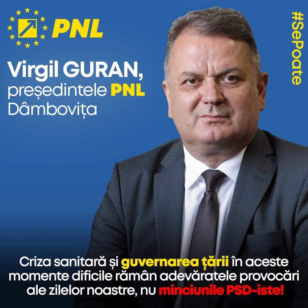 You are currently viewing Virgil Guran (PNL): PSD și acoliții lor sunt capabili de orice, în tentativa disperată de a ajunge (din nou!) la putere!