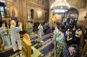 Read more about the article SĂRBĂTOAREA INTRĂRII ÎN BISERICĂ A MAICII DOMNULUI, LA CATEDRALA DIN TÂRGOVIȘTE