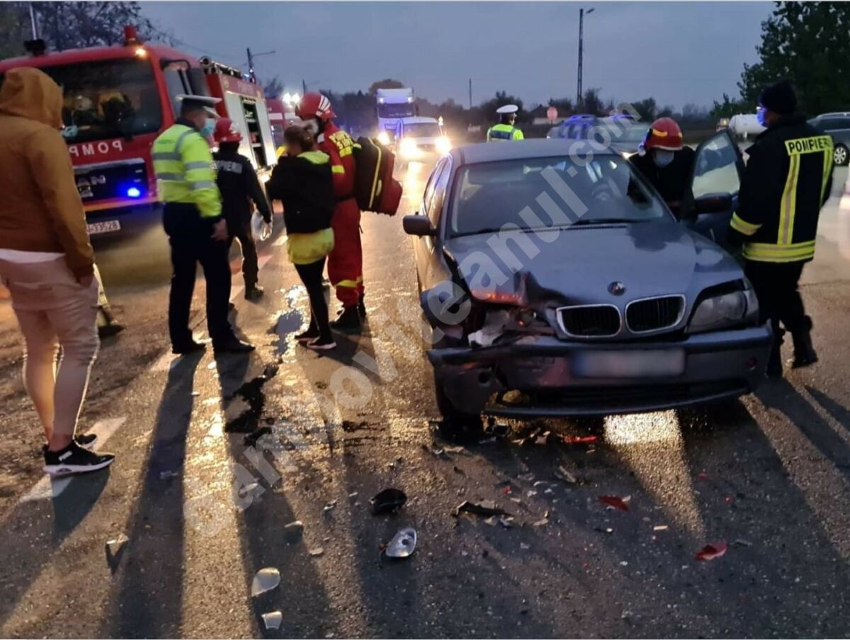 You are currently viewing Dâmbovița: Asigurare de zonă la un accident rutier produs în localitatea Crângurile