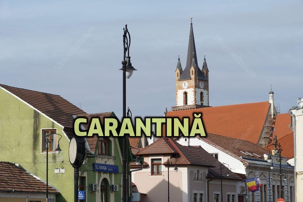 You are currently viewing Municipiul Bistrița și șase localități învecinate intră în carantină de mâine dimineață