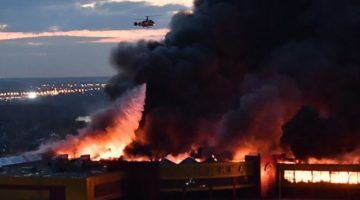 You are currently viewing Incendiu la un principal centru pentru tratarea pacienţilor COVID-19, din Moscova