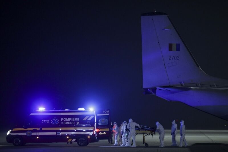 You are currently viewing Aeronava care îl transportă pe medicul erou în Belgia a decolat de pe Aeroportul Otopeni