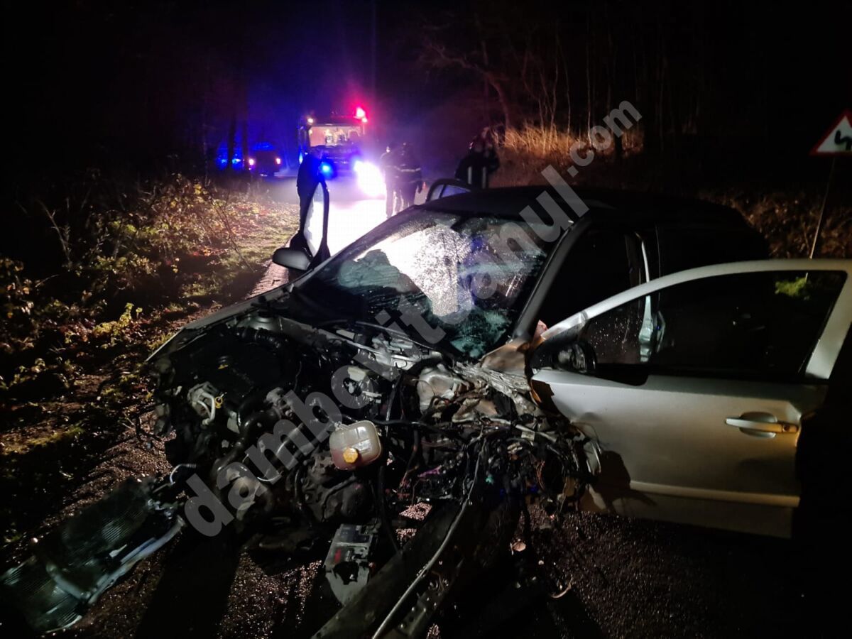 You are currently viewing La un pas de tragedie! Viteza excesivă a produs un accident violent la ieșirea din Valea Mare!