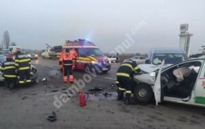 Read more about the article DÂMBOVIȚA: Accident rutier produs pe DN-72, în localitatea Lucieni
