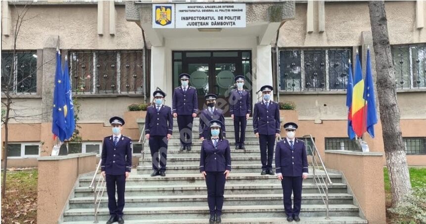 You are currently viewing 8 noi agenți de poliție, la început de carieră, în cadrul Inspectoratului de Poliție Județean Dâmbovița