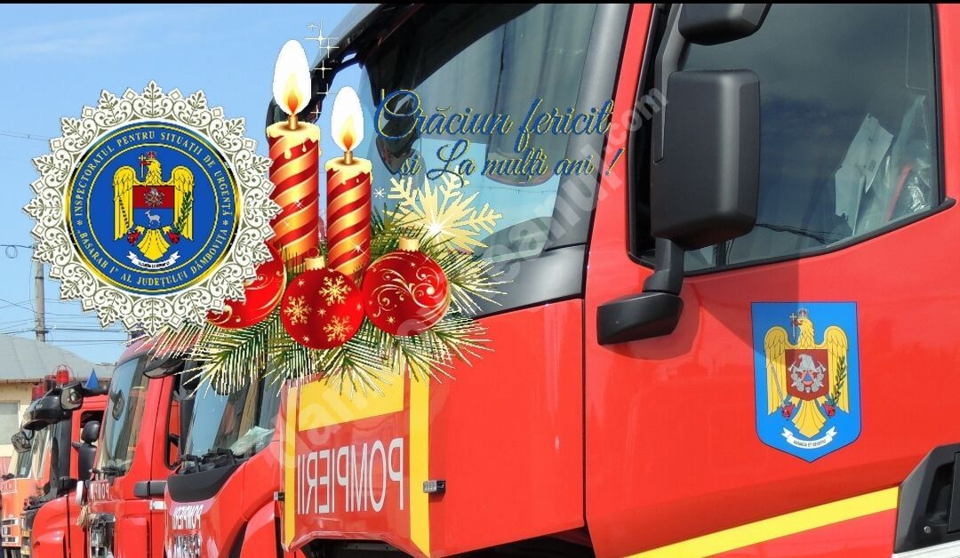You are currently viewing RECOMANDĂRI ALE I.S.U DÂMBOVIȚA PENTRU SĂRBĂTORILE DE CRĂCIUN ȘI ANUL NOU
