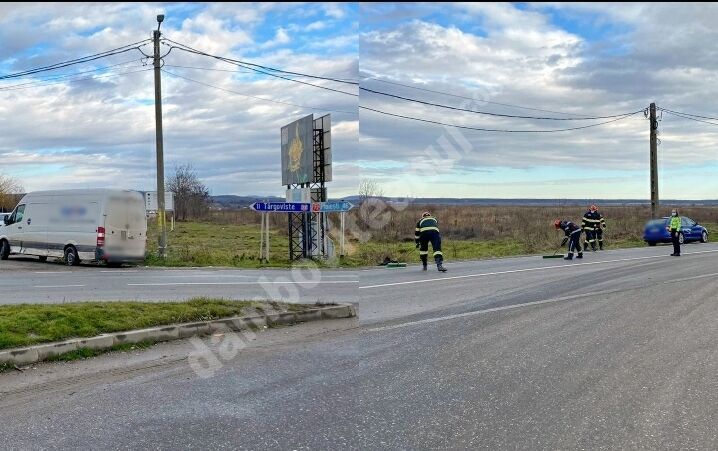 You are currently viewing Asigurare de zonă la un accident rutier, în localitatea dâmbovițeană Nisipuri