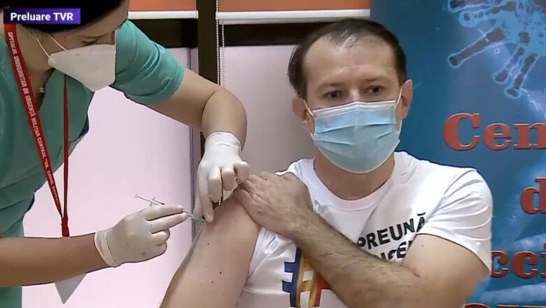 You are currently viewing Premierul Florin Cîțu s-a vaccinat anti-Covid sâmbătă, la Spitalul Militar Carol Davila