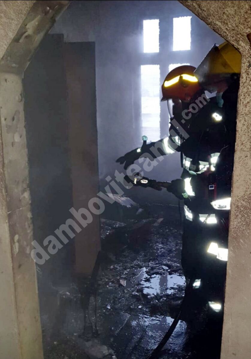 You are currently viewing Dâmbovița: Incendiu la un apartament, în municipiul Moreni