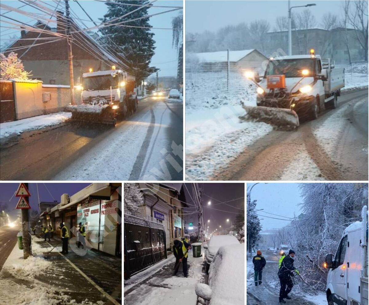 You are currently viewing Zăpada nu a creat probleme în Târgoviște. Vezi unde poți suna în caz de urgență!