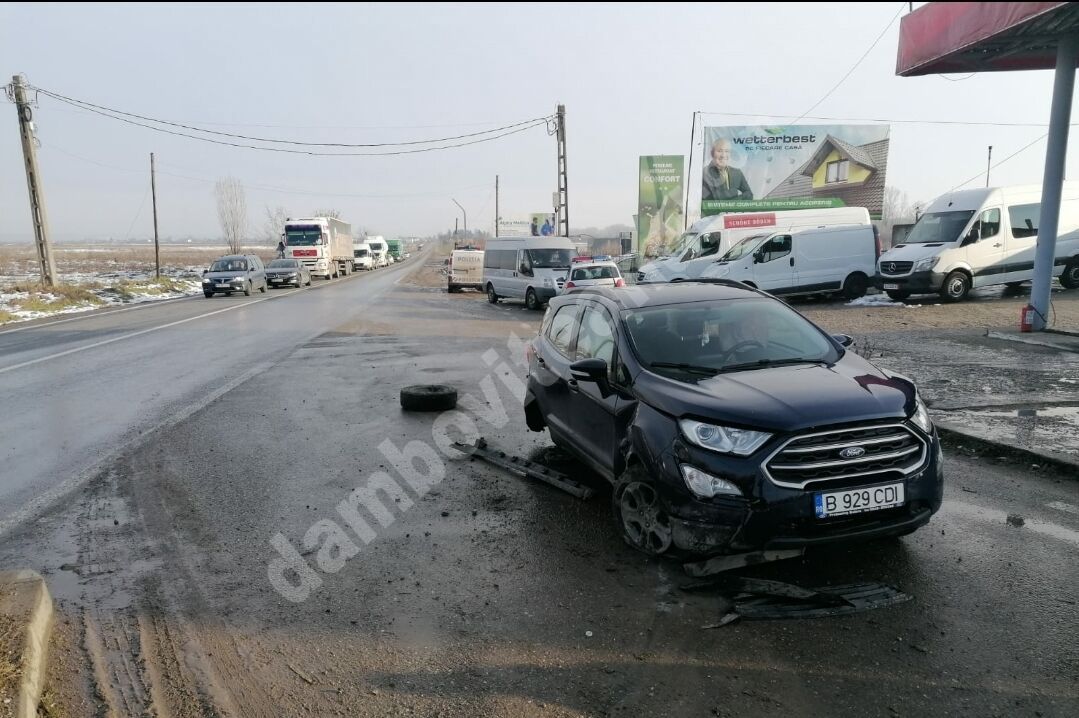 You are currently viewing ACCIDENT RUTIER PE DN 72, LA NISIPURI! O PERSOANĂ A FOST RĂNITĂ!