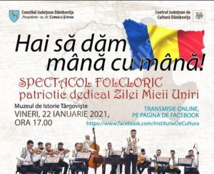 Read more about the article Spectacol folcloric și patriotic, cu ocazia Zilei Unirii Principatelor