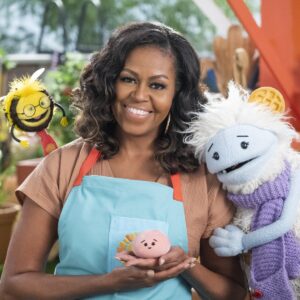Read more about the article Michelle Obama va fi protagonista unei emisiuni culinare, pentru copii, difuzate pe Netflix