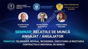 Read more about the article Seminar despre relațiile de muncă, în martie, la Târgoviște