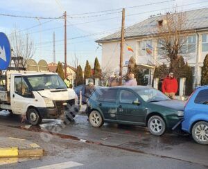 Read more about the article Accident rutier în lanț, la Găești