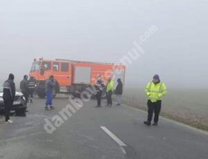 Read more about the article Accident rutier! Coliziune între trei autoturisme la Corbii Mari – Dâmbovița!
