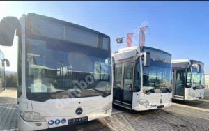 Read more about the article Primarul Cristian Stan anunță că 10 autobuze Mercedes-Benz, destinate Primăriei Municipiului Târgoviște, au ajuns în România!