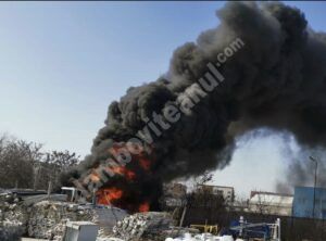 Read more about the article Incendiu puternic în municipiul Târgoviște