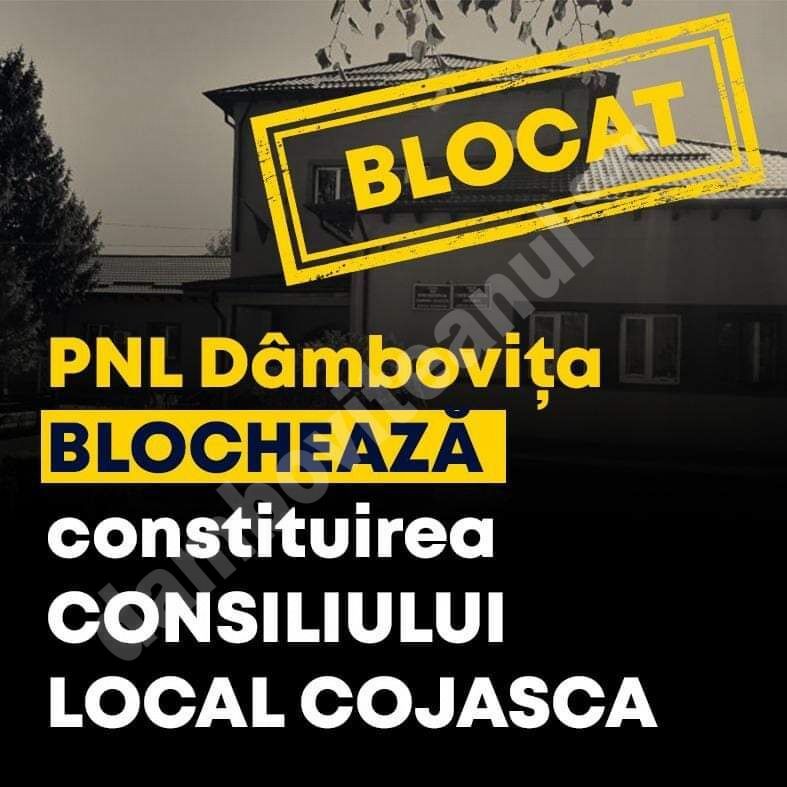 You are currently viewing PSD Dâmbovița acuză PNL de blocarea constituirii Consiliului Local Cojasca