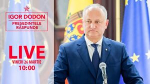 Read more about the article Igor Dodon nu e de acord cu alegerile anticipate în timp de pandemie