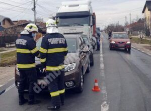 Read more about the article DÂMBOVIȚA: Accident rutier pe DN 71, în localitatea Ulmi!