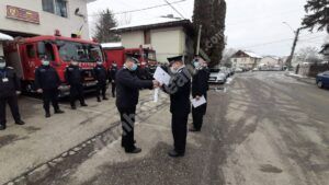 Read more about the article Treceri în razervă la Detașamentul de Pompieri Găești