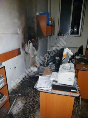 Read more about the article Incendiu izbucnit în secretariatul Liceului Ion Ghica (Economic) din Târgoviște