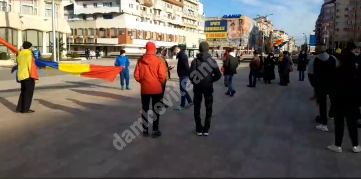 You are currently viewing Proteste anti-mască, la Târgoviște