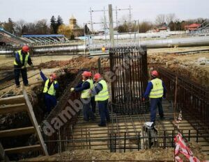 Read more about the article TÂRGOVIȘTE: Lucrările la stadionul „Eugen Popescu” sunt în plină desfășurare! 