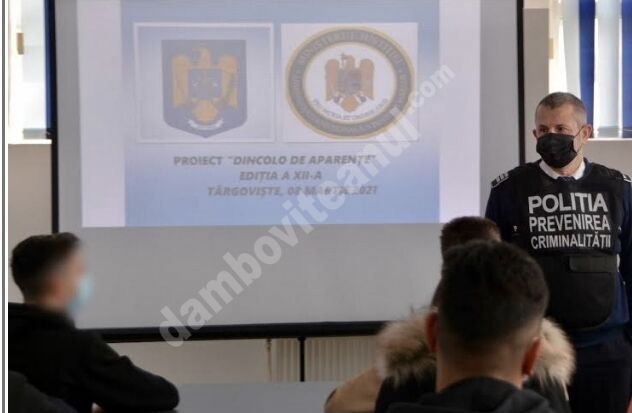You are currently viewing DÂMBOVIȚA: O nouă activitate în cadrul proiectului „Dincolo de aparențe”